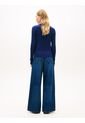 Saco Azul De Punto Trenzado Fino Tommy Hilfiger de Tommy Hilfiger