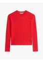 Saco Rojo De Punto Trenzado Fino Tommy Hilfiger de Tommy Hilfiger