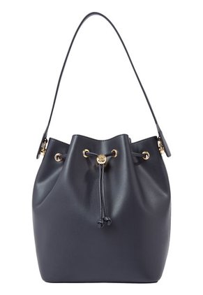 Bolso Bombonera Iconic Con Cordón Ajustable Mujer Azul Tommy Hilfiger