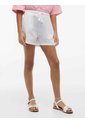 Bermuda Blanca De Lino Pull On Tommy Hilfiger de Tommy Hilfiger