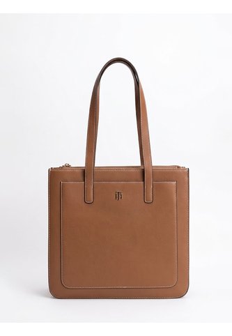 Bolso Beige Tote Con Logo Tommy Hilfiger Tommy Hilfiger