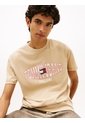 Camiseta Multicolor De Punto Con Logo Ondulado Tommy Jeans de Tommy Hilfiger