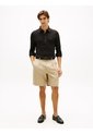 Polo Negro Regular De Manga Larga En Tejido Ligero Tommy Hilfiger de Tommy Hilfiger