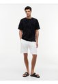 Camiseta Negra De Cuello Redondo Con Estructura Jacquard Tommy Hilfiger de Tommy Hilfiger