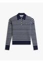 Saco Azul Tejido Amplio Tipo Polo De Punto Trenzado Tommy Hilfiger de Tommy Hilfiger