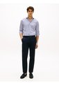 Camisa Azul Flex Collar Con Diseño De Rayas Tommy Hilfiger de Tommy Hilfiger