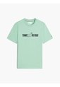 Camiseta Verde De Corte Regular Con Logo Gráfico Tommy Hilfiger de Tommy Hilfiger
