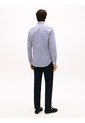 Camisa Azul Flex Collar Con Diseño De Rayas Tommy Hilfiger de Tommy Hilfiger