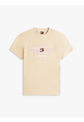 Camiseta Multicolor De Punto Con Logo Ondulado Tommy Jeans