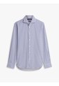 Camisa Azul Flex Collar Con Diseño De Rayas Tommy Hilfiger de Tommy Hilfiger
