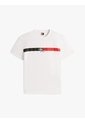 Camiseta Blanca De Punto Con Logo Con La Firma Tommy Jeans de Tommy Hilfiger