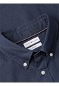Camisa Azul De Corte Regular Manga Larga Con Tejido Dobby Tommy Hilfiger de Tommy Hilfiger