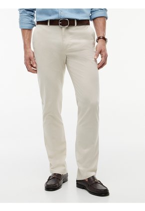 Pantalón Blanco Chino Denton De Sarga Tommy Hilfiger