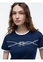 Camiseta Multicolor Manga Corta De Cuello Redondo Tommy Hilfiger de Tommy Hilfiger