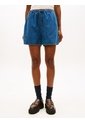 Pantaloneta Azul Holgada De Chambray Tommy Jeans de Tommy Hilfiger
