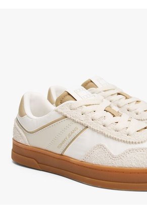Tenis Beige The Greenwich De Cuero Tommy Hilfiger