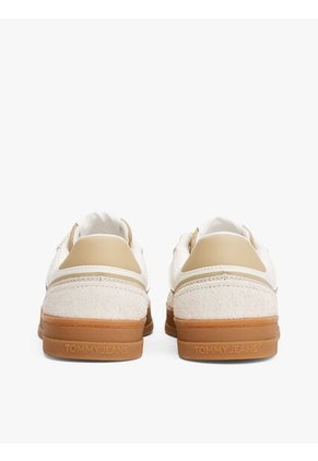 Tenis Beige The Greenwich De Cuero Tommy Hilfiger