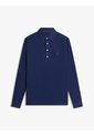 Polo Azul Regular De Manga Larga En Tejido Ligero Tommy Hilfiger de Tommy Hilfiger