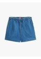 Pantaloneta Azul Holgada De Chambray Tommy Jeans de Tommy Hilfiger