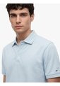 Polo Celeste De Corte Regular Con Tapeta Oculta Tommy Hilfiger de Tommy Hilfiger