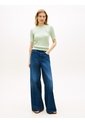 Saco Verde De Manga Corta Y Corte Slim Con Rayas Tommy Hilfiger de Tommy Hilfiger