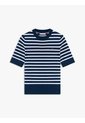 Saco Azul De Punto Fino Con Manga Corta Tommy Hilfiger de Tommy Hilfiger