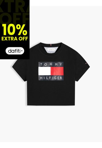 Camiseta De Para Niña Corte Amplio Con Logo Heritage Tommy Hilfiger Tommy Hilfiger