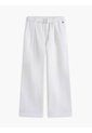 Pantalón Blanco De Pierna Ancha Con Cinturón Tommy Hilfiger de Tommy Hilfiger