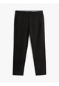 Pantalón Negro Chino Harlem De Sarga Con Pierna Cónica Tommy Hilfiger de Tommy Hilfiger