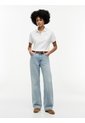 Polo Blanco De Corte Regular Con Logo Bordado Tommy Hilfiger de Tommy Hilfiger