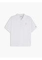 Polo Blanco De Corte Regular Con Logo Bordado Tommy Hilfiger de Tommy Hilfiger
