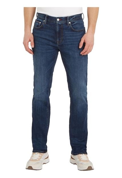 Jeans Azul Oscuro Bleecker Flex Tommy Hilfiger