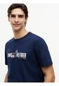Camiseta Azul De Corte Regular Con Logo Gráfico Tommy Hilfiger de Tommy Hilfiger