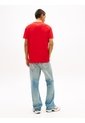 Camiseta Roja De Punto Con Logo Con La Firma Tommy Jeans de Tommy Hilfiger