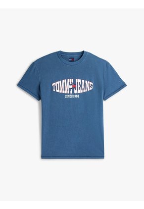 Camiseta Multicolor De Punto Con Logo Ondulado Tommy Jeans