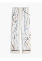 Pantalón Blanco Recto Amplio Con Estampado De Cuerdas Tommy Hilfiger de Tommy Hilfiger