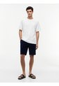 Camiseta Blanca De Cuello Redondo Con Estructura Jacquard Tommy Hilfiger de Tommy Hilfiger
