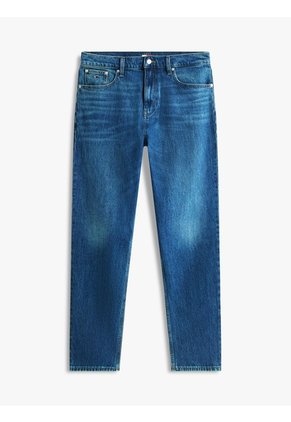 Jeans Azul Ajustados Con Efecto Desteñido Tommy Jeans