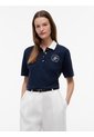 Polo Multicolor De Corte Regular Con Botones Dorados Tommy Hilfiger de Tommy Hilfiger