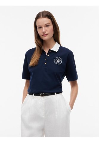 Polo Multicolor De Corte Regular Con Botones Dorados Tommy Hilfiger Tommy Hilfiger