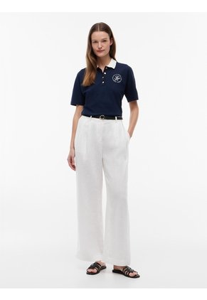 Polo Multicolor De Corte Regular Con Botones Dorados Tommy Hilfiger