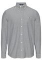 Camisa Azul Oxford De Corte Regular Tommy Jeans de Tommy Hilfiger