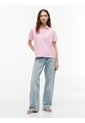 Polo Rosa De Corte Regular Con Logo Bordado Tommy Hilfiger de Tommy Hilfiger