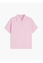 Polo Rosa De Corte Regular Con Logo Bordado Tommy Hilfiger de Tommy Hilfiger