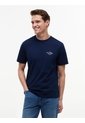 Camiseta Azul De Punto Con Logo Tommy Hilfiger de Tommy Hilfiger