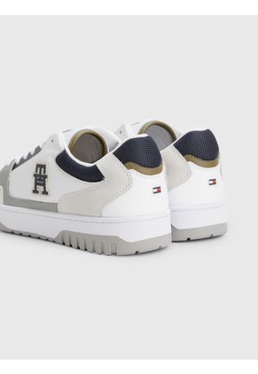 Tenis Tipo Basket Con Monograma Para Hombre Tommy Hilfiger