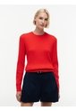 Saco Rojo De Punto Trenzado Fino Tommy Hilfiger de Tommy Hilfiger