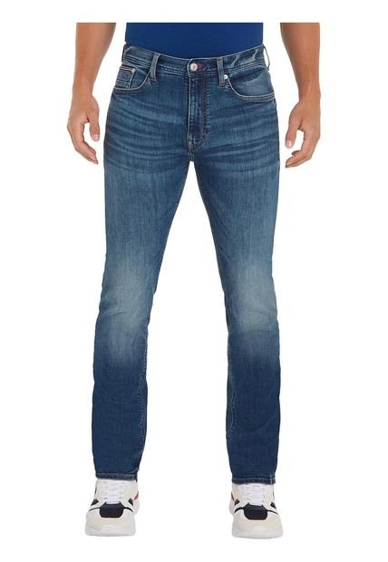 Jeans Azul Bleecker Flex Tommy Hilfiger