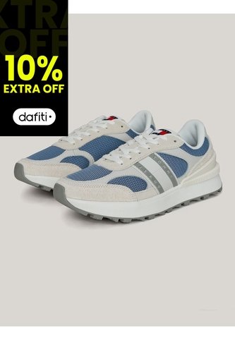 Tenis Blanco De Running De Tela Tommy Hilfiger Tommy Hilfiger