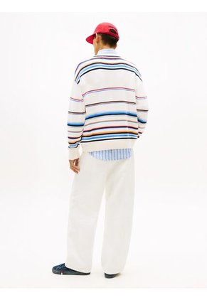 Saco Multicolor TJM 90s De Rayas Multicolores Con Estilo Retro Tommy Jeans